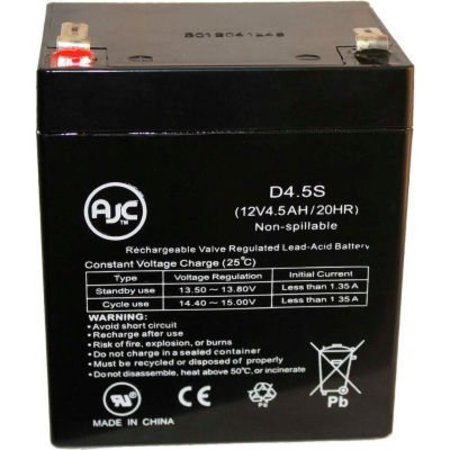 BATTERY CLERK AJC Bladez XTR Lite 250 12V 4.5Ah Wheelchair Battery AJC-D4.5S-N-2-132487